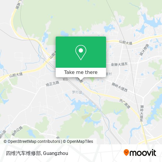 四维汽车维修部 map