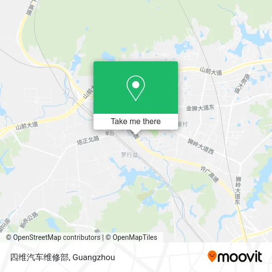 四维汽车维修部 map