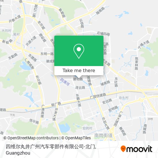 四维尔丸井广州汽车零部件有限公司-北门 map
