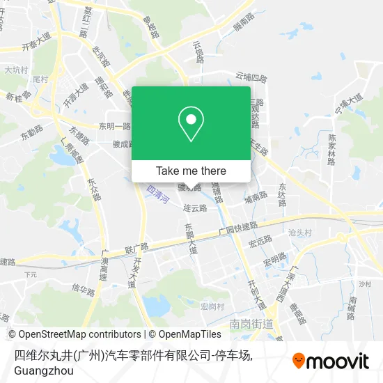 四维尔丸井(广州)汽车零部件有限公司-停车场 map