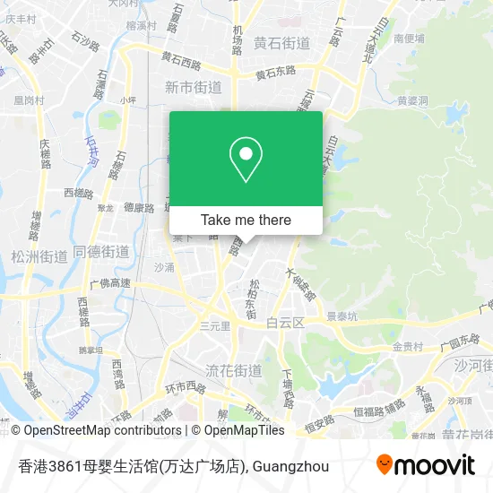 香港3861母婴生活馆(万达广场店) map
