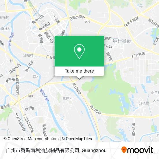广州市番禺南利油脂制品有限公司 map