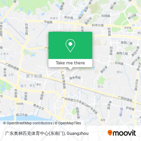 广东奥林匹克体育中心(东南门) map