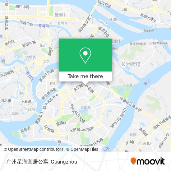 广州星海宜居公寓 map
