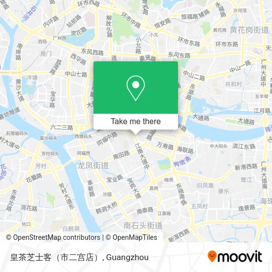 皇茶芝士客（市二宫店） map