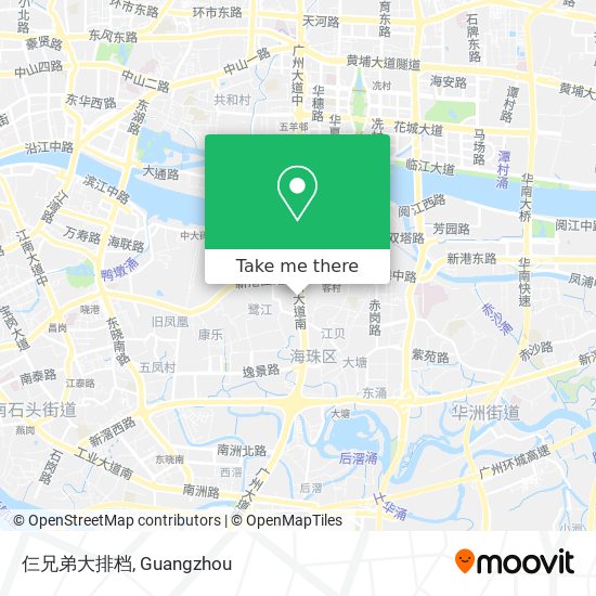 仨兄弟大排档 map