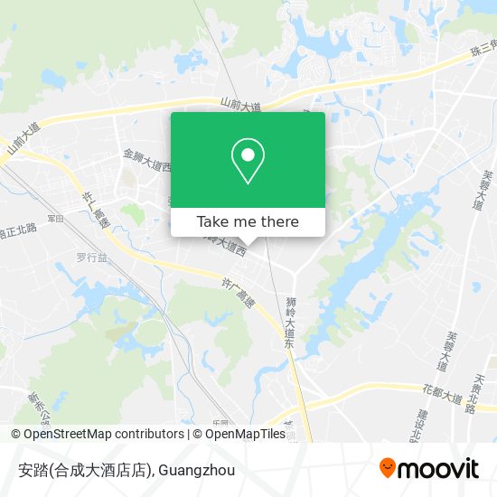 安踏(合成大酒店店) map