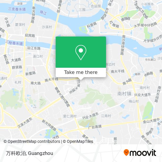 万科欧泊 map