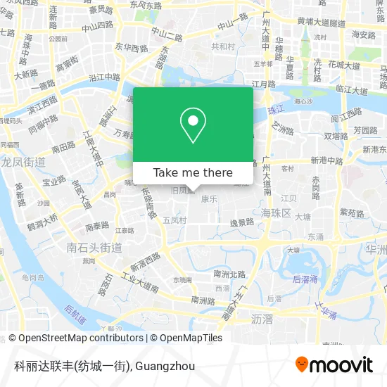 科丽达联丰(纺城一街) map