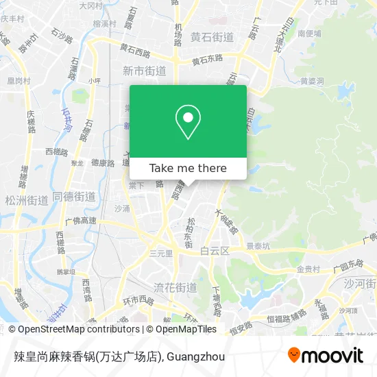 辣皇尚麻辣香锅(万达广场店) map