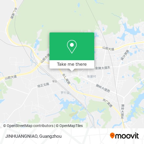 JINHUANGNIAO map
