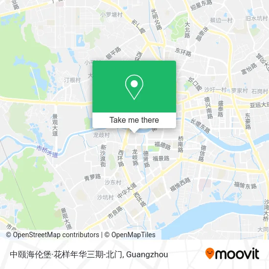 中颐海伦堡·花样年华三期-北门 map