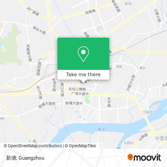新塘 map