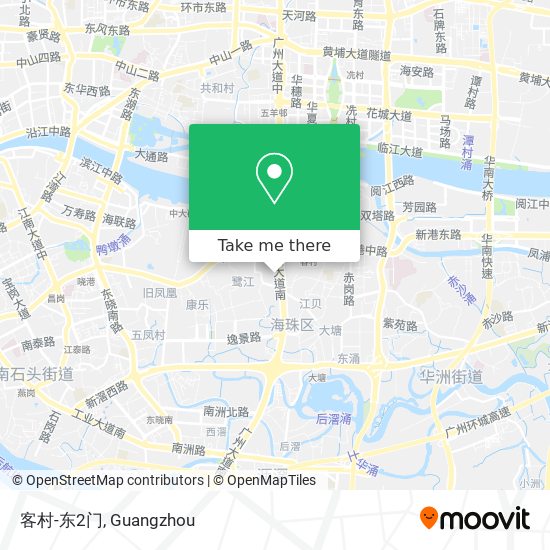 客村-东2门 map