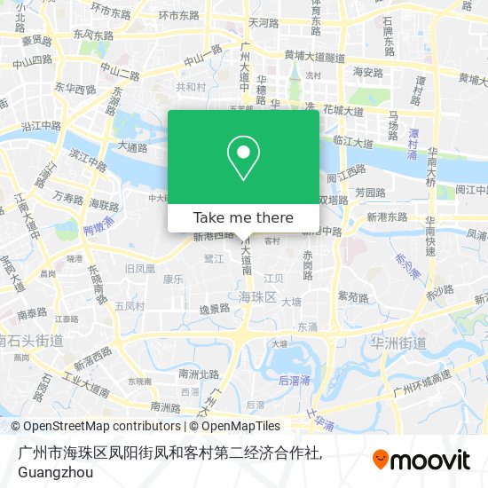 广州市海珠区凤阳街凤和客村第二经济合作社 map