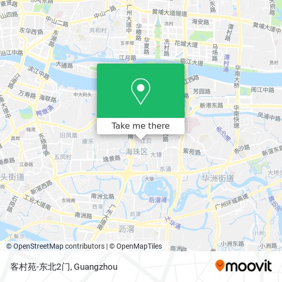 客村苑-东北2门 map
