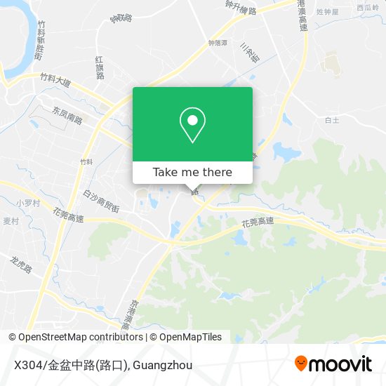 X304/金盆中路(路口) map
