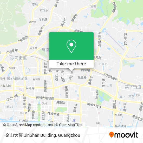 金山大厦 JinShan Building map
