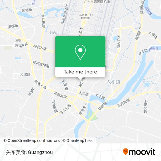 关东美食 map
