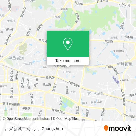 汇景新城二期-北门 map