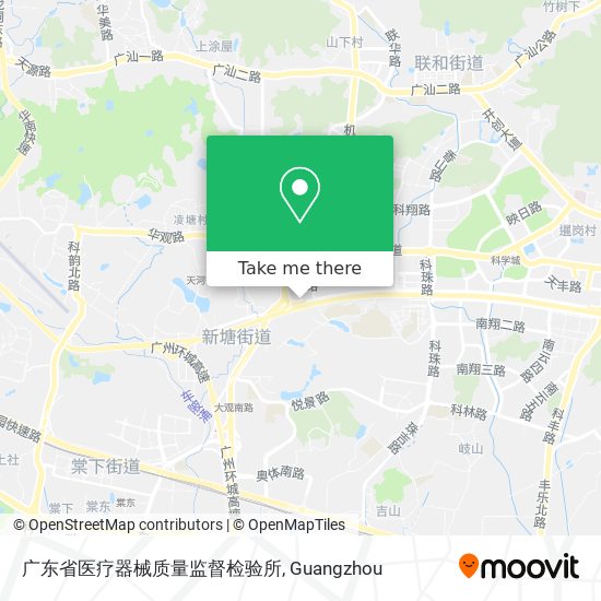 广东省医疗器械质量监督检验所 map