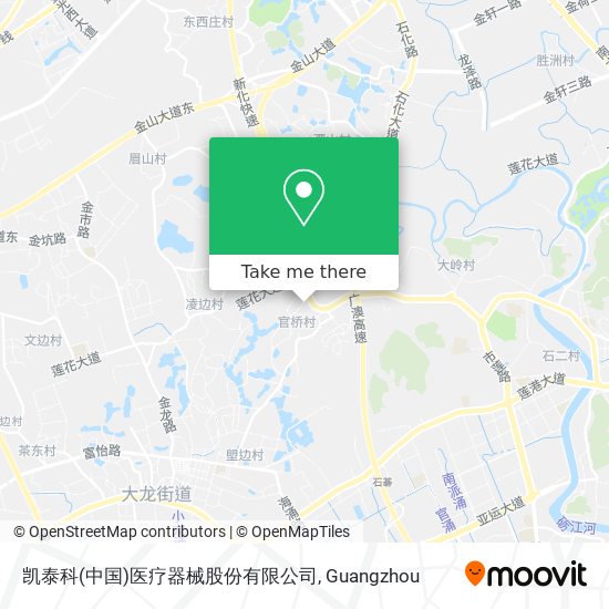 凯泰科(中国)医疗器械股份有限公司 map