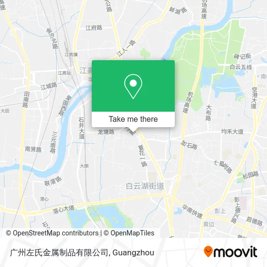 广州左氏金属制品有限公司 map