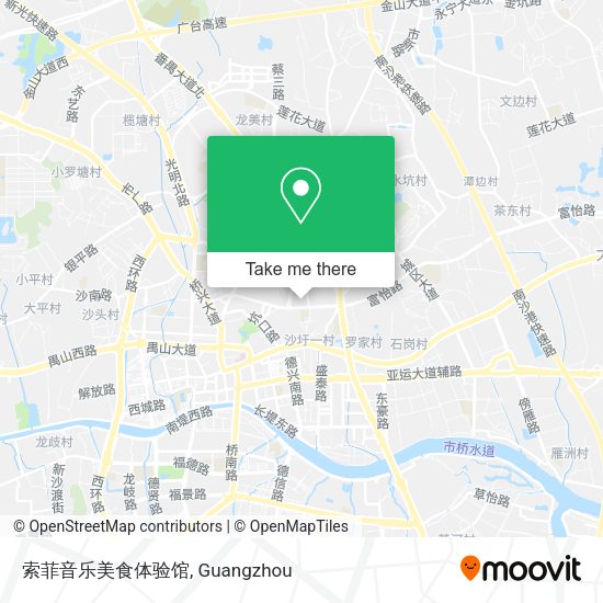 索菲音乐美食体验馆 map