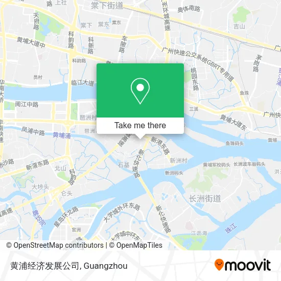 黄浦经济发展公司 map