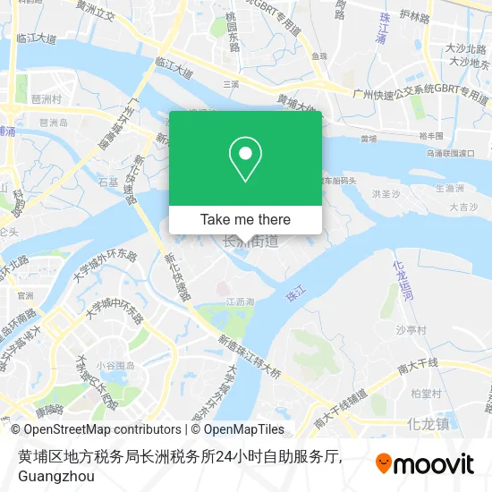 黄埔区地方税务局长洲税务所24小时自助服务厅 map