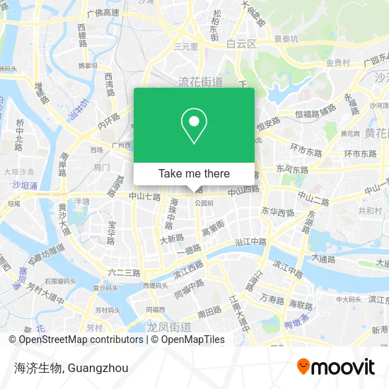 海济生物 map