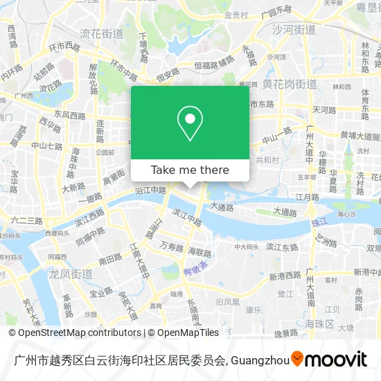 广州市越秀区白云街海印社区居民委员会 map