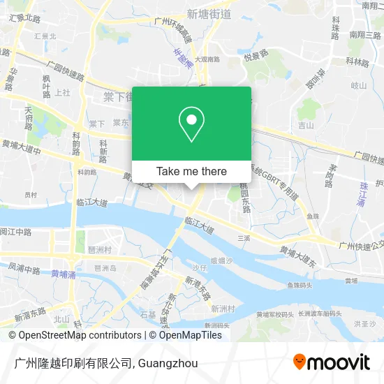 广州隆越印刷有限公司 map