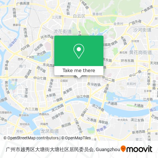 广州市越秀区大塘街大塘社区居民委员会 map