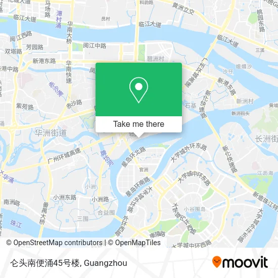 仑头南便涌45号楼 map