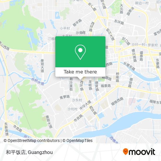 和平饭店 map