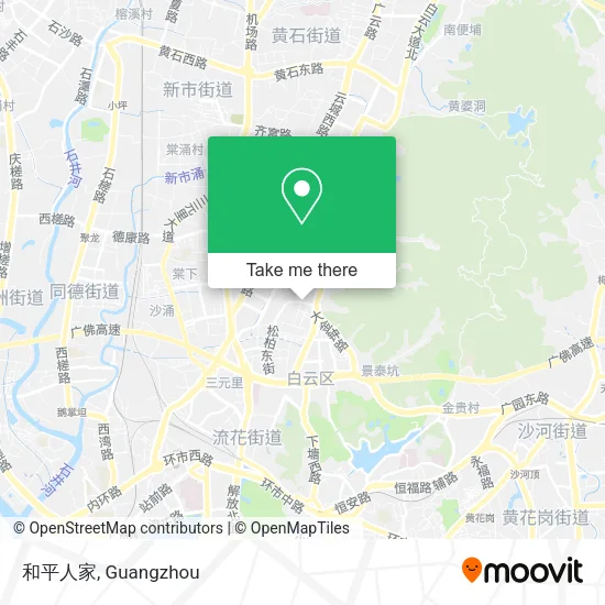 和平人家 map