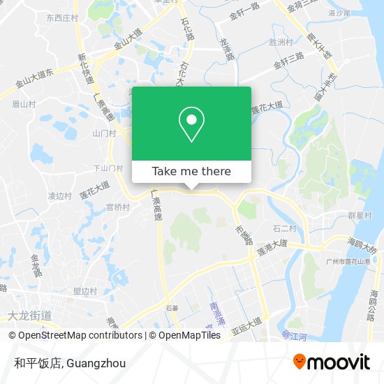 和平饭店 map