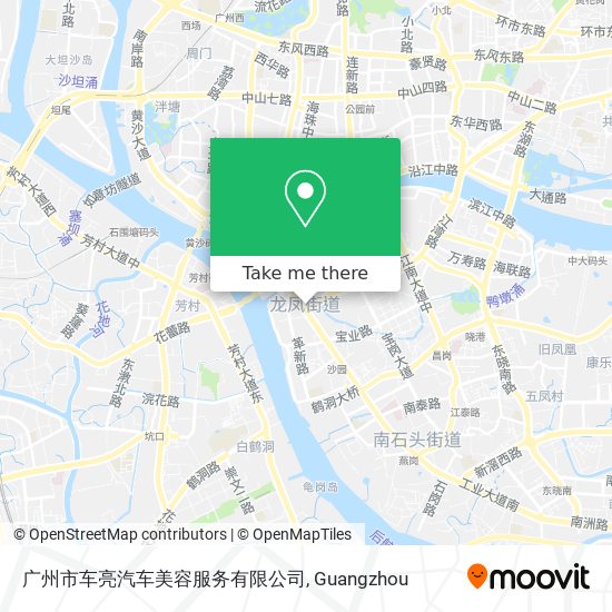 广州市车亮汽车美容服务有限公司 map