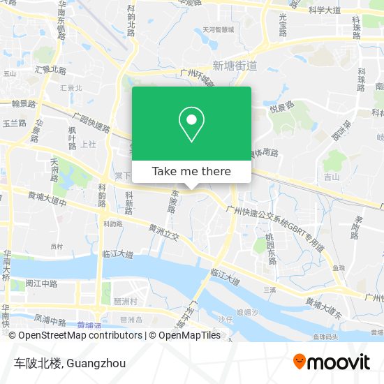 车陂北楼 map