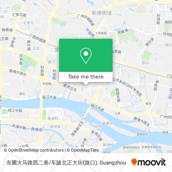 东圃大马路西二巷/车陂北正大街(路口) map