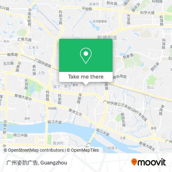 广州姿韵广告 map