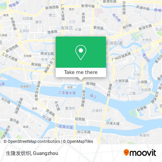 生隆发纺织 map