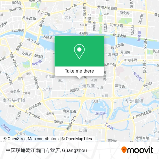 中国联通鹭江南曰专营店 map