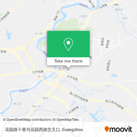 花园路十巷与花园西路交叉口 map