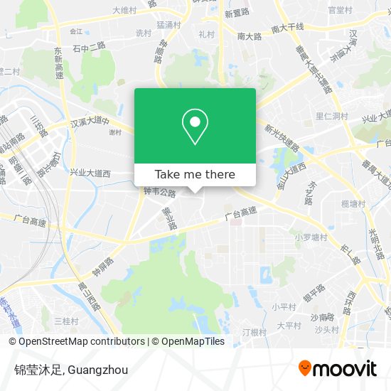 锦莹沐足 map