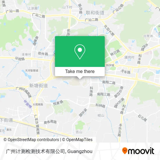 广州计测检测技术有限公司 map
