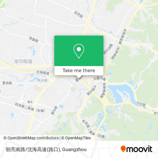 朝亮南路/沈海高速(路口) map
