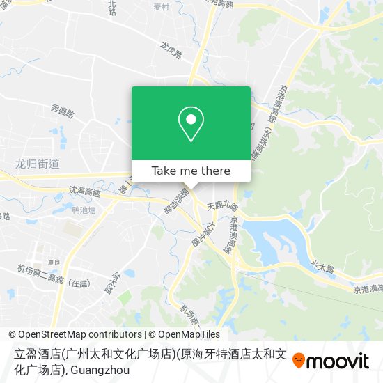 立盈酒店(广州太和文化广场店)(原海牙特酒店太和文化广场店) map