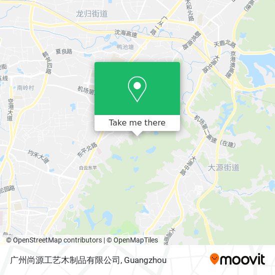 广州尚源工艺木制品有限公司 map